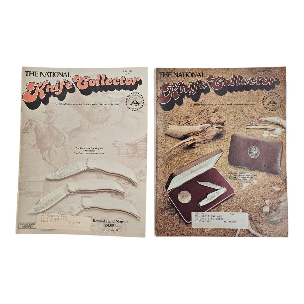 National Knife Collector 9 Magazines Mar - Sept Nov - Dec Vintage 1980 Editions - Picture 6 of 11